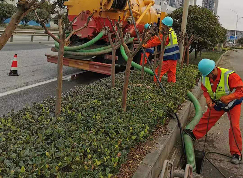 古田市政管道清淤